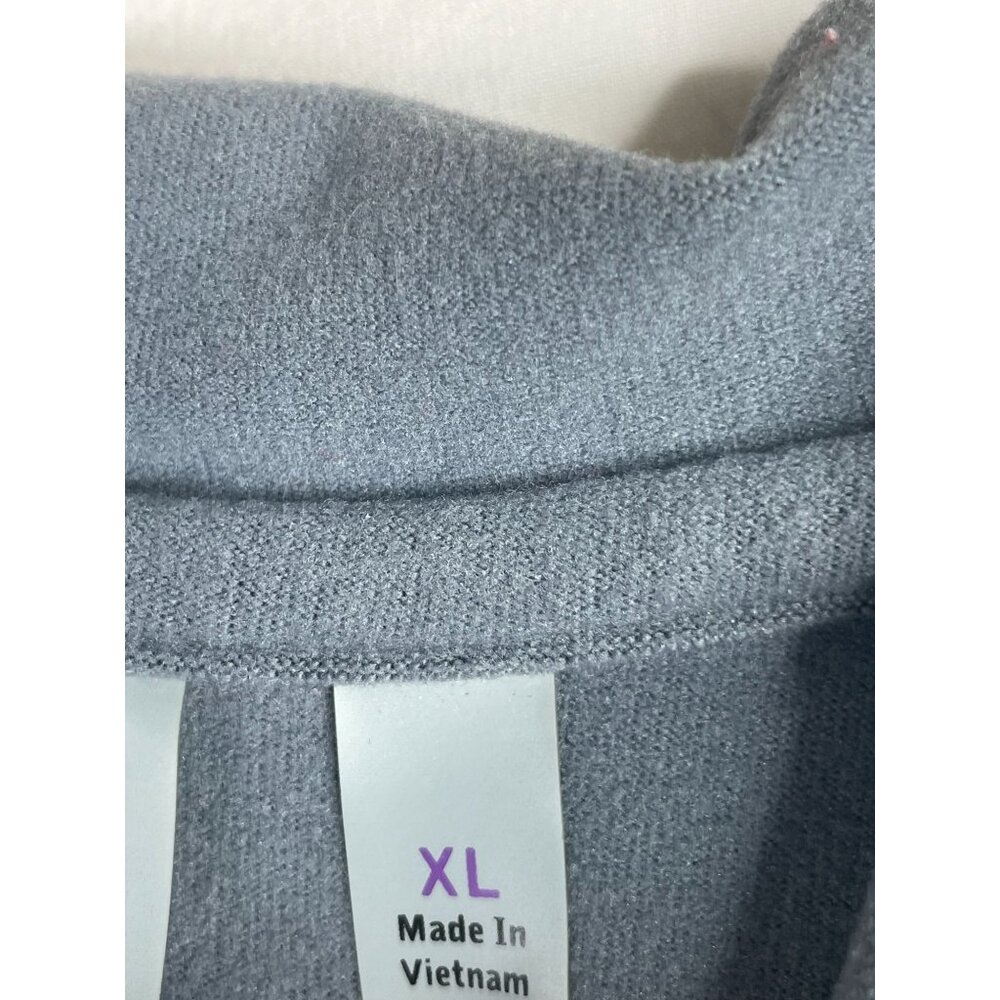 Athleta Hooded Sweatshirt size XL Gray - Picture 3 of 8